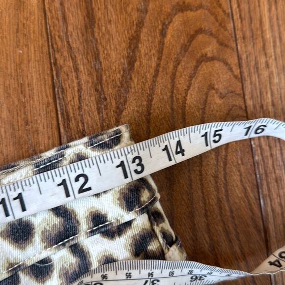 FRAME Ali high rise cigarette leopard jeans 27 - Picture 9 of 12